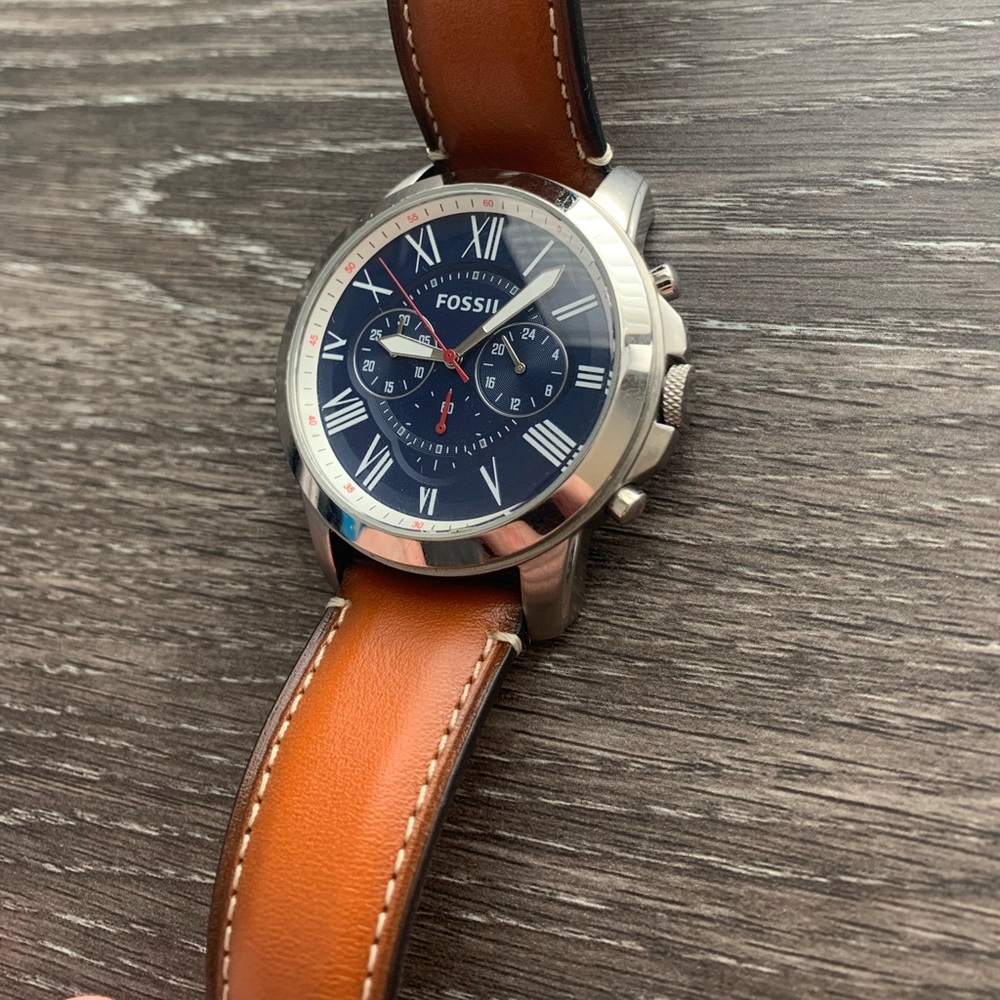 Mens Fossil Grant Chronograph watch